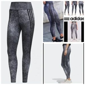 Adidas 3-striped Aeroready leggins 7/8 tights feel brilliant.